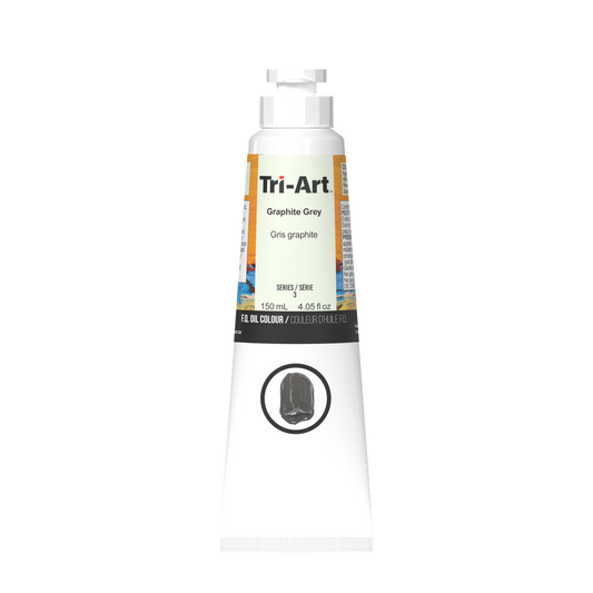 Tri-Art Oil Colours - Graphite Grey