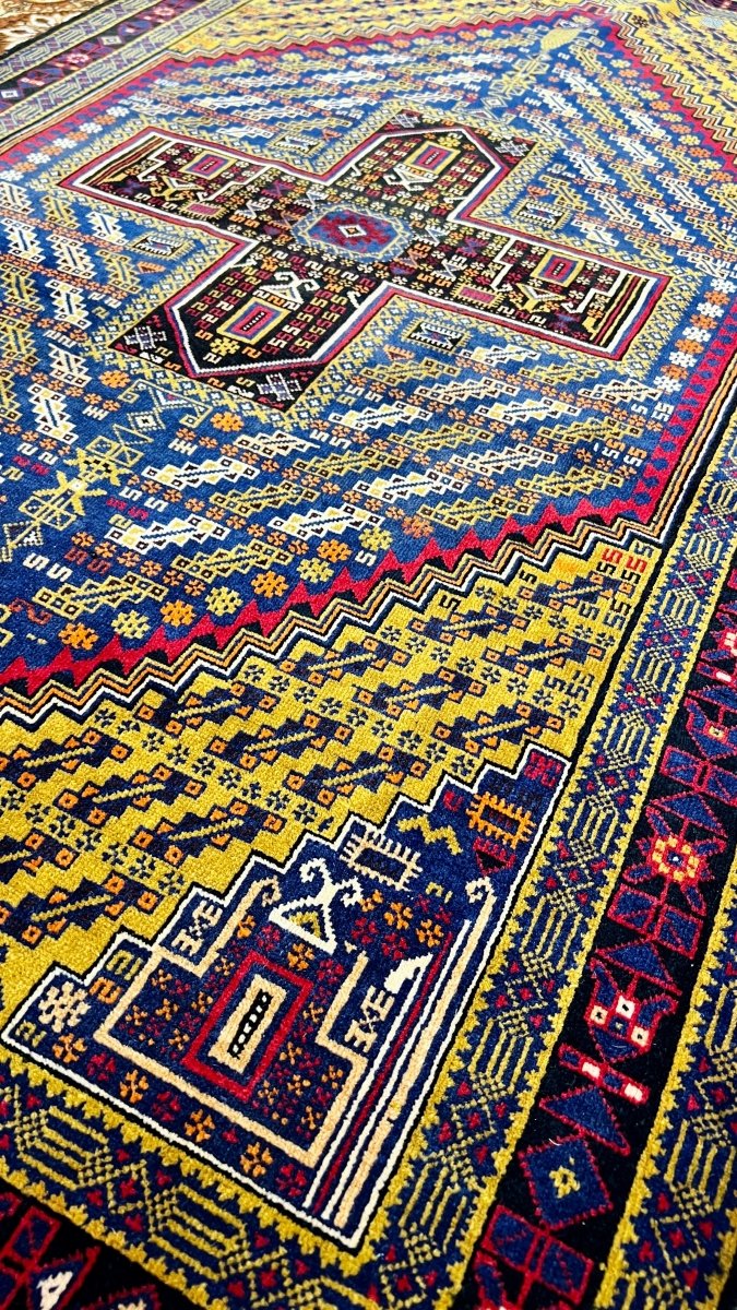 Vintage Afghan Belutsch Teppich | 198 x 117 cm