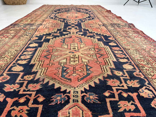 On Hold for Todd - Persian Azerbaijani Runner Rug | 4' 1” x 10' 3"