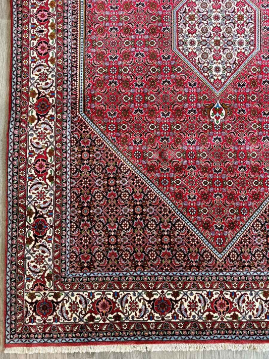 Persian Bidjar Rug | 6' 5" x 9' 9"