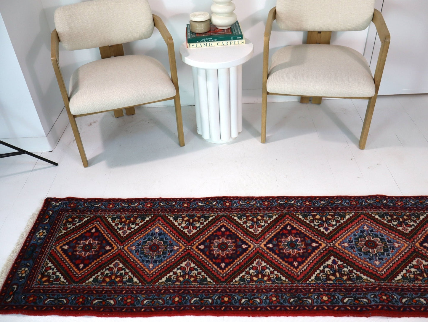 Persischer Hamadan Brückenläufer Teppich | 66 cm x 290 cm