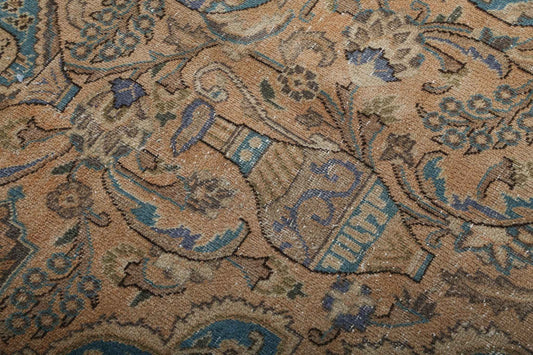 Persian Kashmar Rug | 6' 4" x 9' 3"