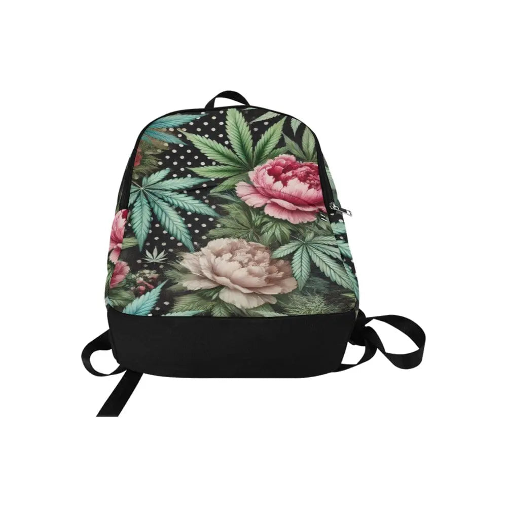 Pot & Peony Nylon Laptop Backpack