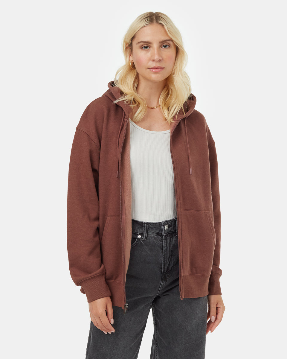 TreeFleece Oversized Zip-Hoodie