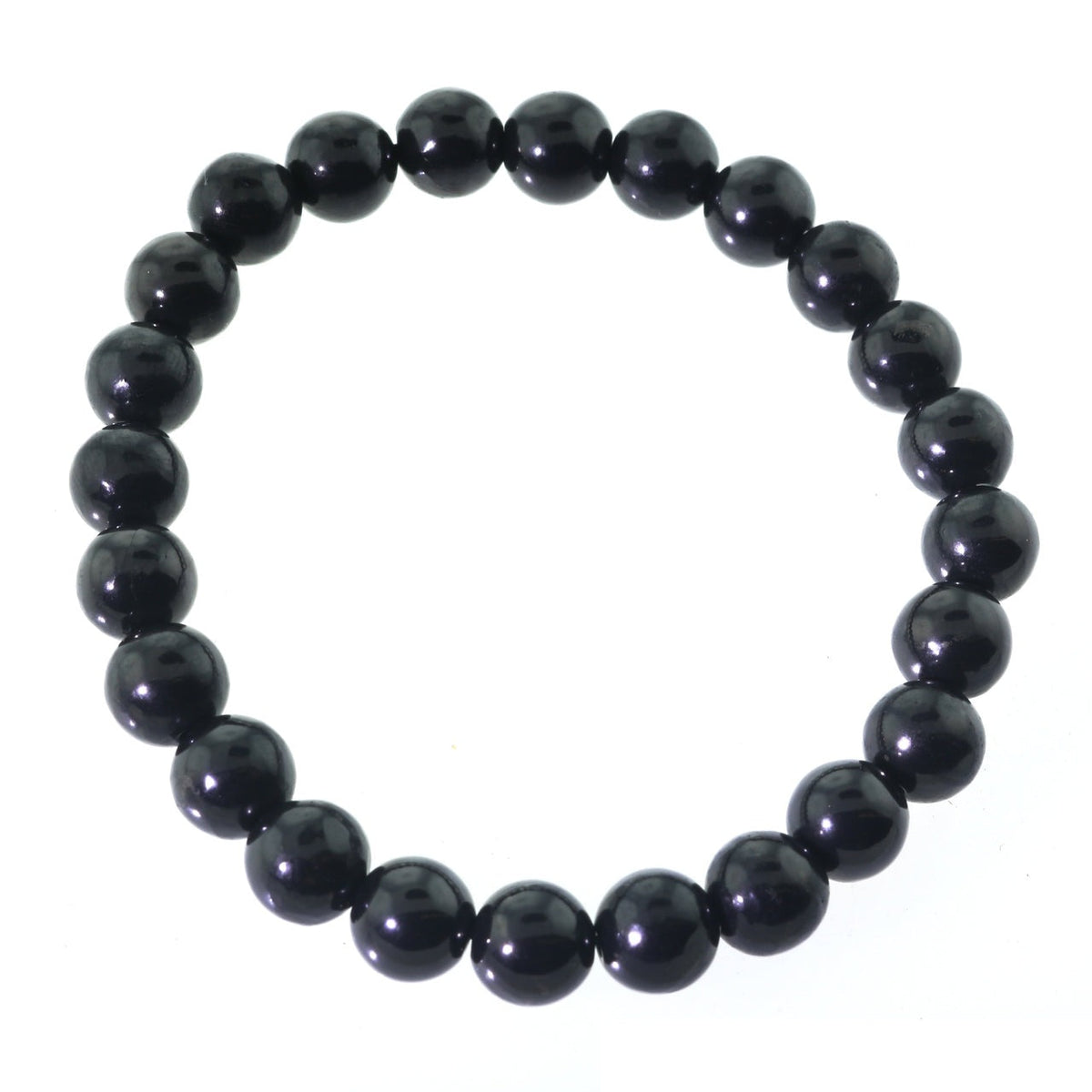 Shungite Bracelet Round - 10mm