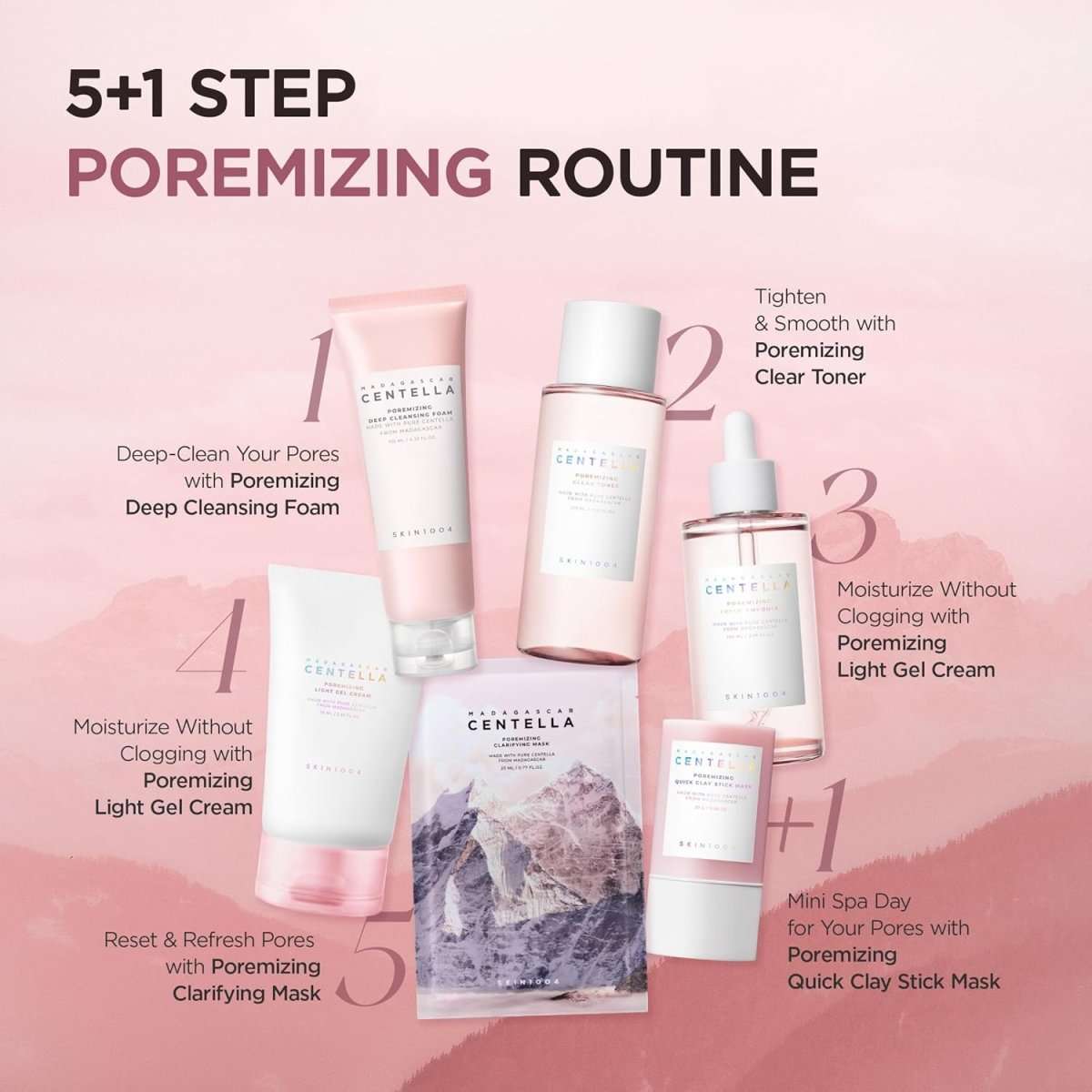SKIN1004 Madagascar Centella Poremizing Deep Cleansing Foam 125ml