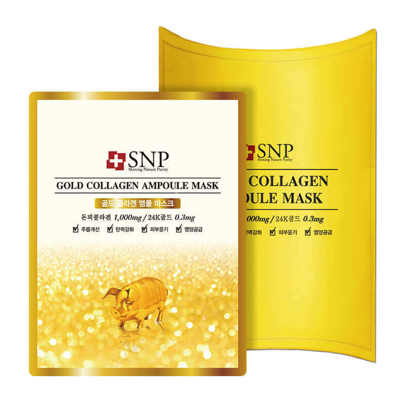 SNP Gold Collagen Ampoule Mask 25ml