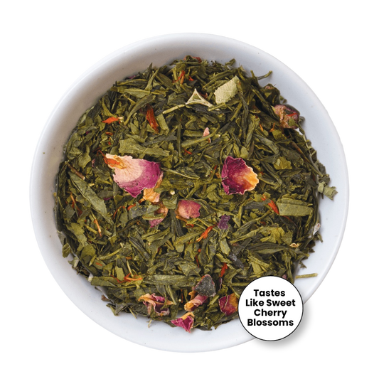 Organic Sakura Cherry Rose Tea