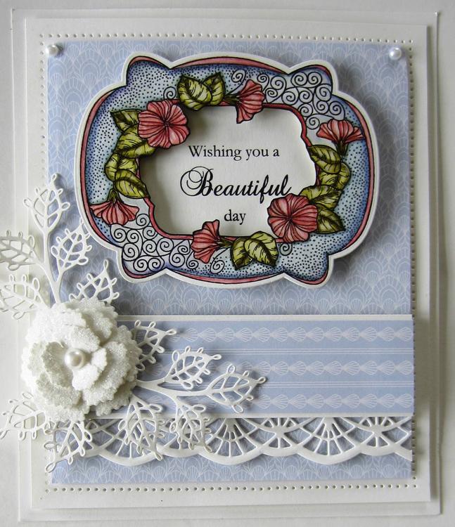 Creative Expressions Stamps - Sunny Nasturtium