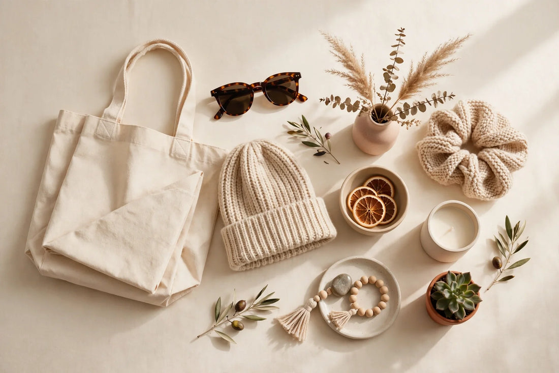 Halloween flat-lay header image for Staff Halloween Favorites