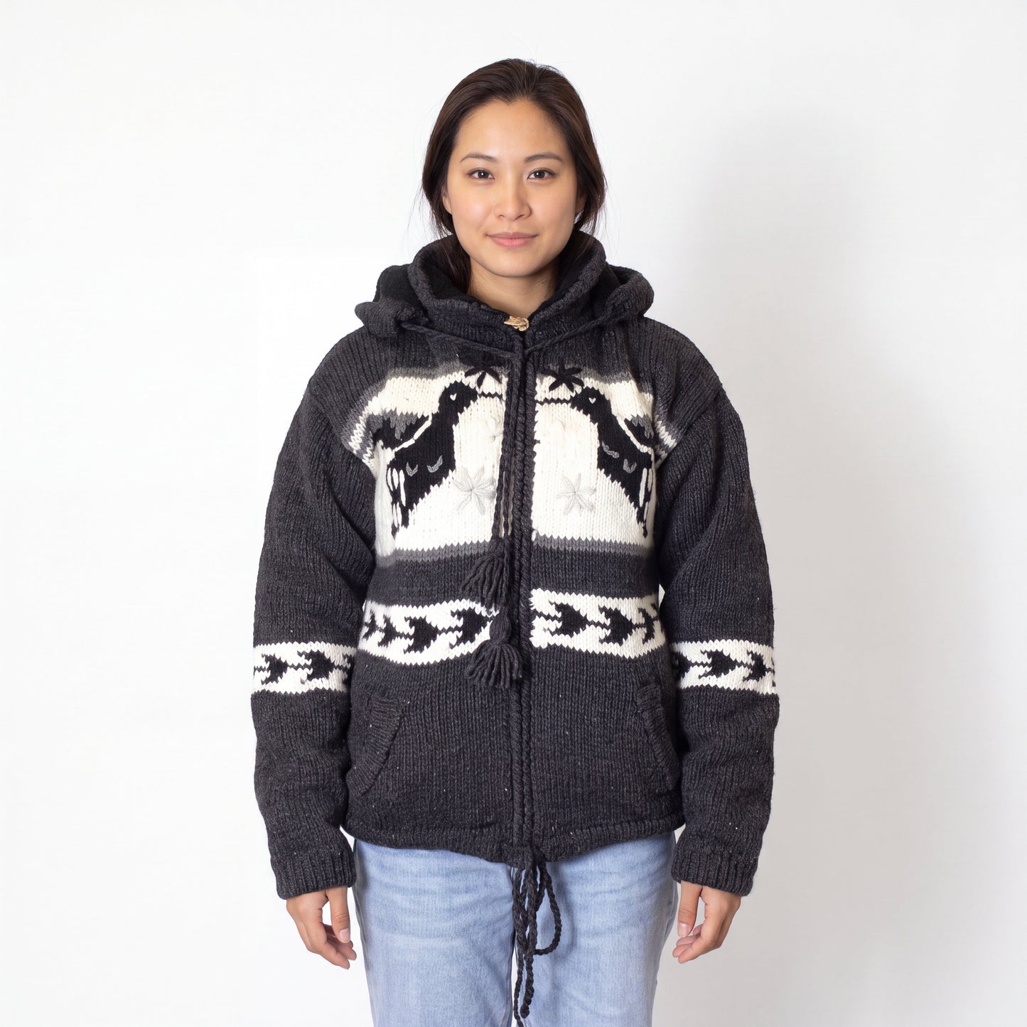 OLDTRIBES™ Aurora Hummingbird Wool Jacket