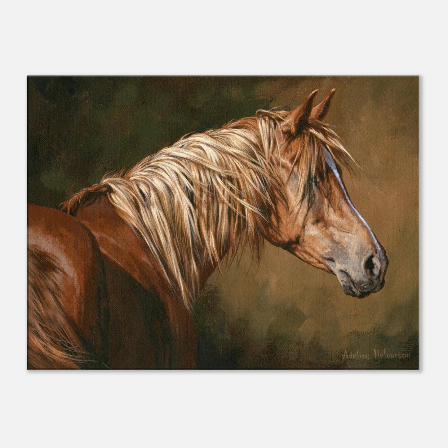 Leinwandbild „Windy“ – Naturinspirierte Kunst
