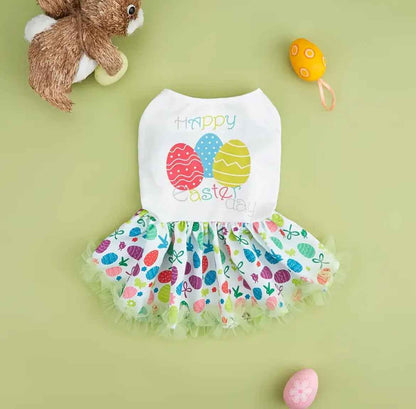 Easter Egg Dress – Festive Luxury Dog Dress