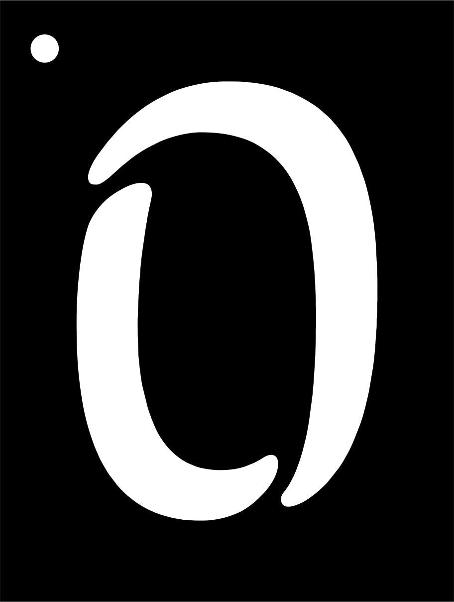 Mini Stencil Numbers