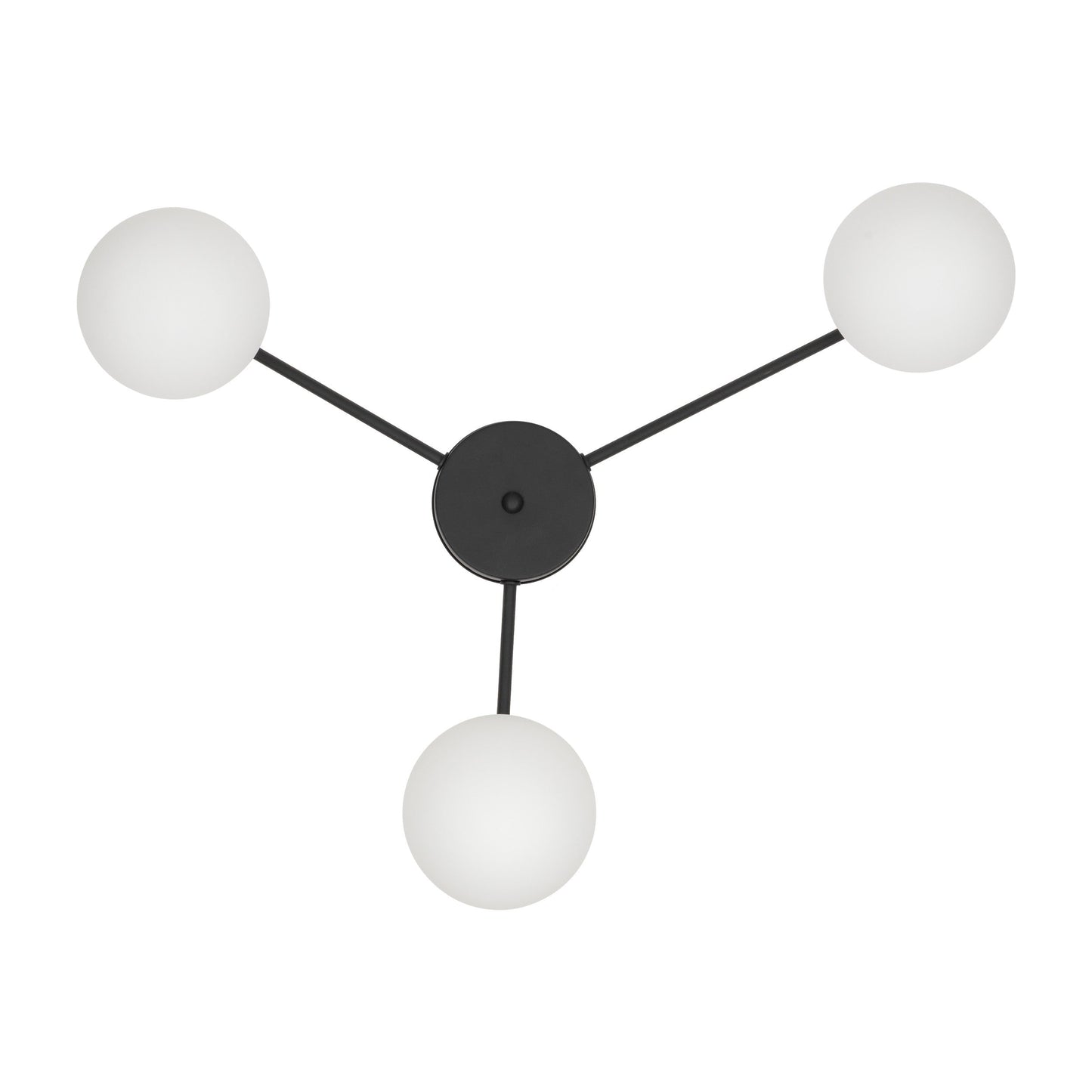 ELTON Black Scandinavian Ceiling Lamp 3 - AURABAGS SHOP