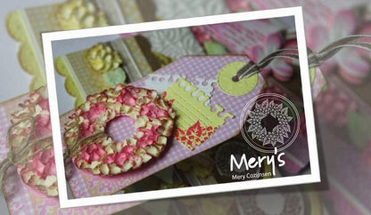 Joy! Crafts Cutting & Embossing Die -3D Fantasy Wreath