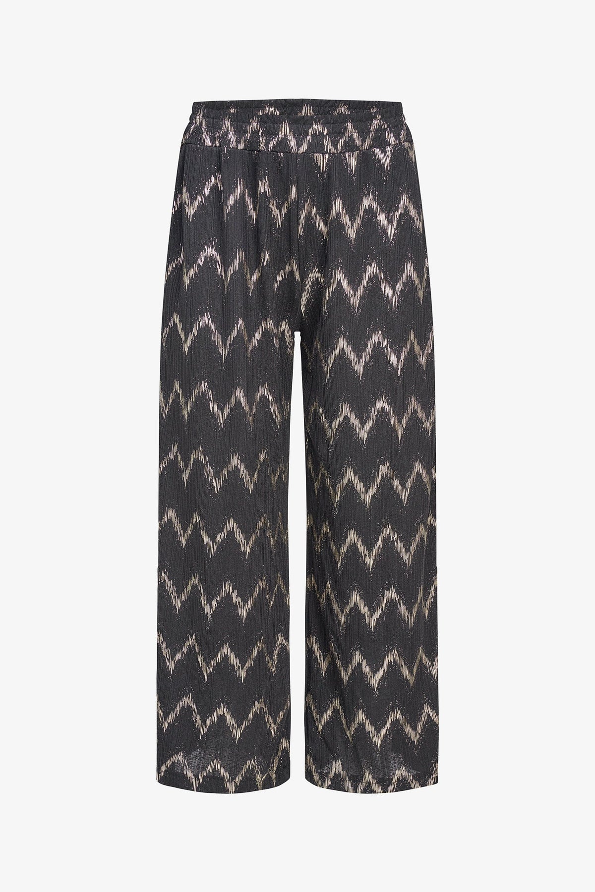 Women's Foil Zigzag Pull-On Pants, Fully Lined with Side Pockets
