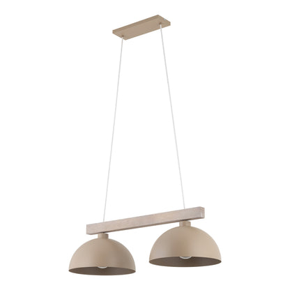 OSLO 2-Light Scandinavian Pendant Light for Kitchen Island, Dining Table & Modern Interiors