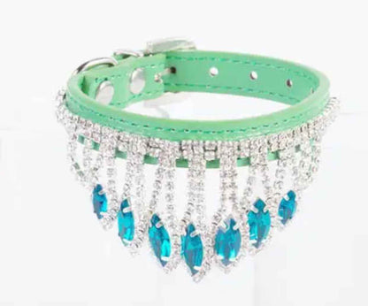 Ocean Royale Dog Collar | Rhinestone Dog Collar
