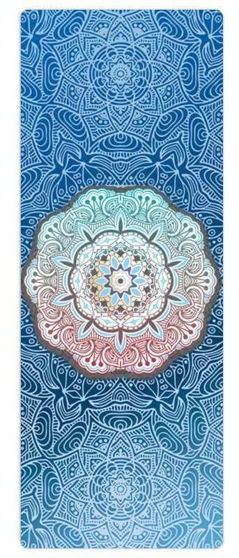 Non-Slip Yoga Mat – Rubber Fitness Exercise Mat