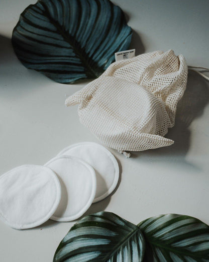 12x Makeup Remover Pads With Bag