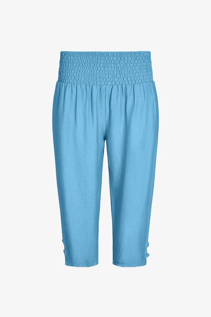 Women's Woven Capri Trousers