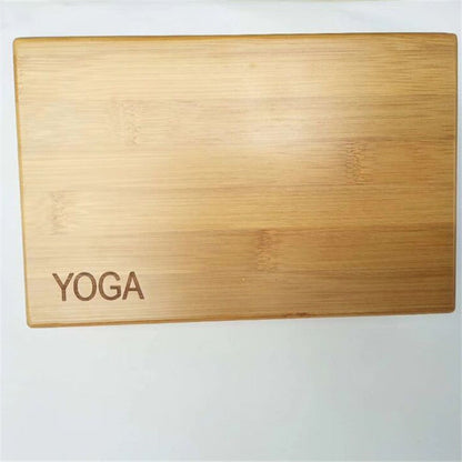 Bamboo & Wood Yoga Brick – Eco-Friendly Cork Yoga Block
