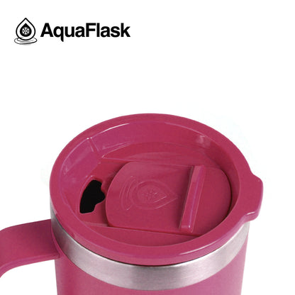 Aquaflask Thermobecher isoliert mit Deckel und Henkel 415ml (14 oz)
