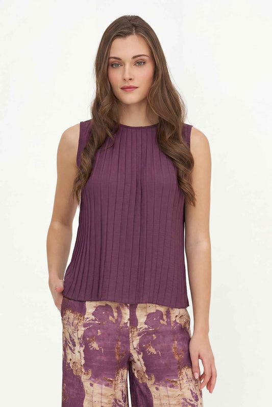 Women's Woven Top - Sleeveless
