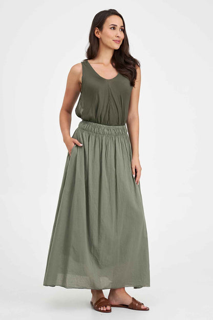 Women's Woven Sleeveless Top