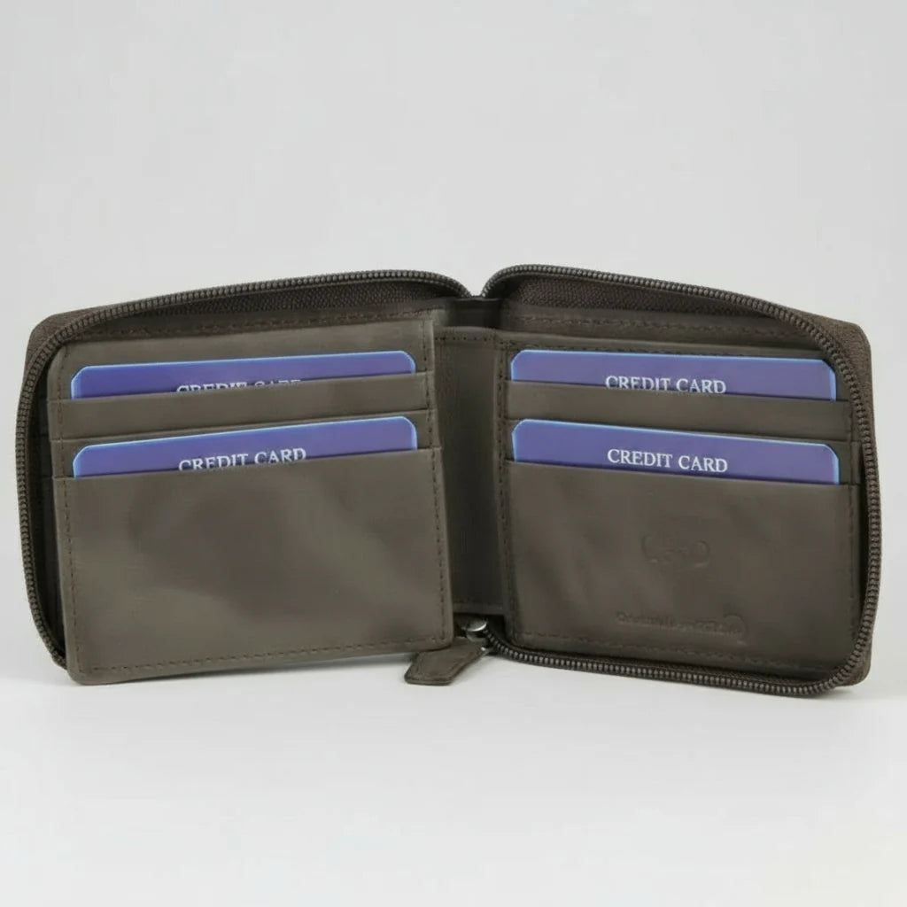 Zip Around Men’s Wallet
