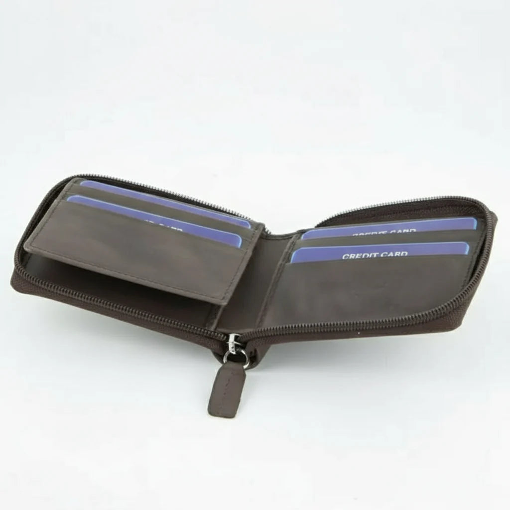 Zip Around Men’s Wallet