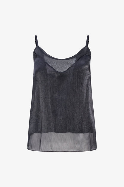 Women's Woven Camisole with Adjustable Straps
