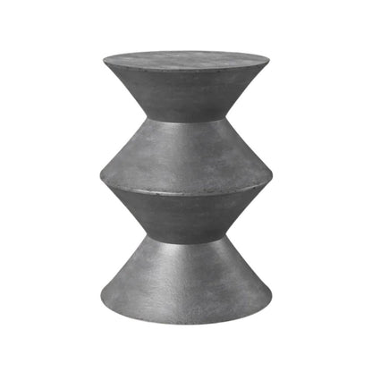 Charlie Beton Terrazzo Mid-Century Beistelltisch