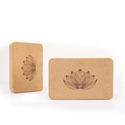 Eco-Friendly Cork Yoga Block – High-Density Support Fitness Block