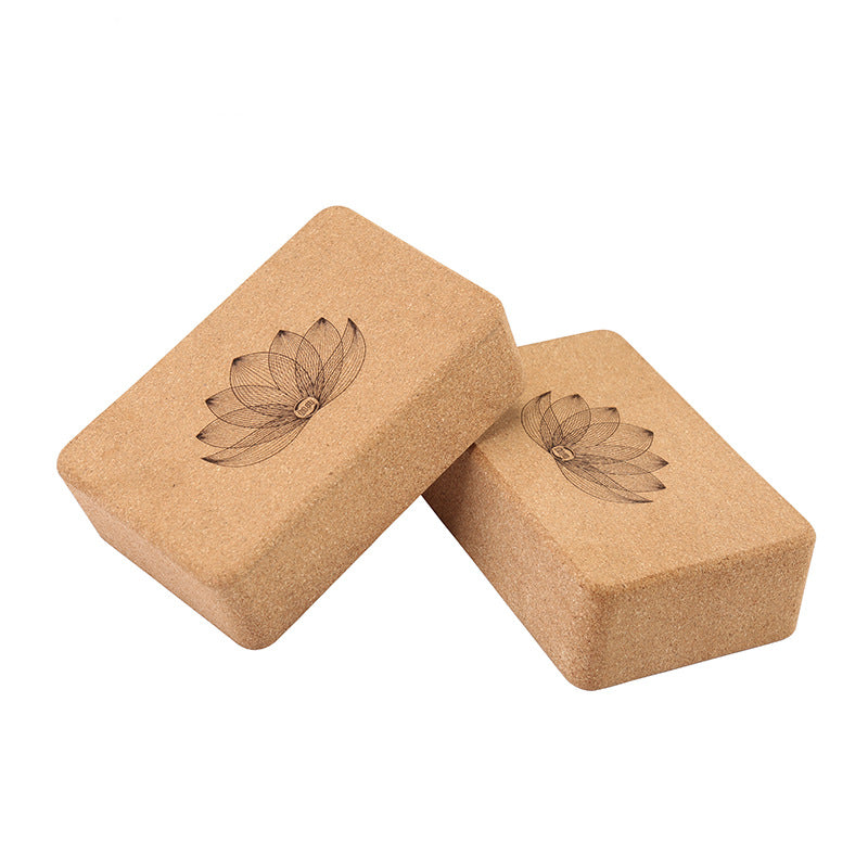 Eco-Friendly Cork Yoga Block – High-Density Support Fitness Block