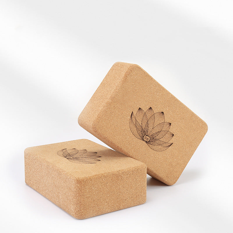 Eco-Friendly Cork Yoga Block – High-Density Support Fitness Block