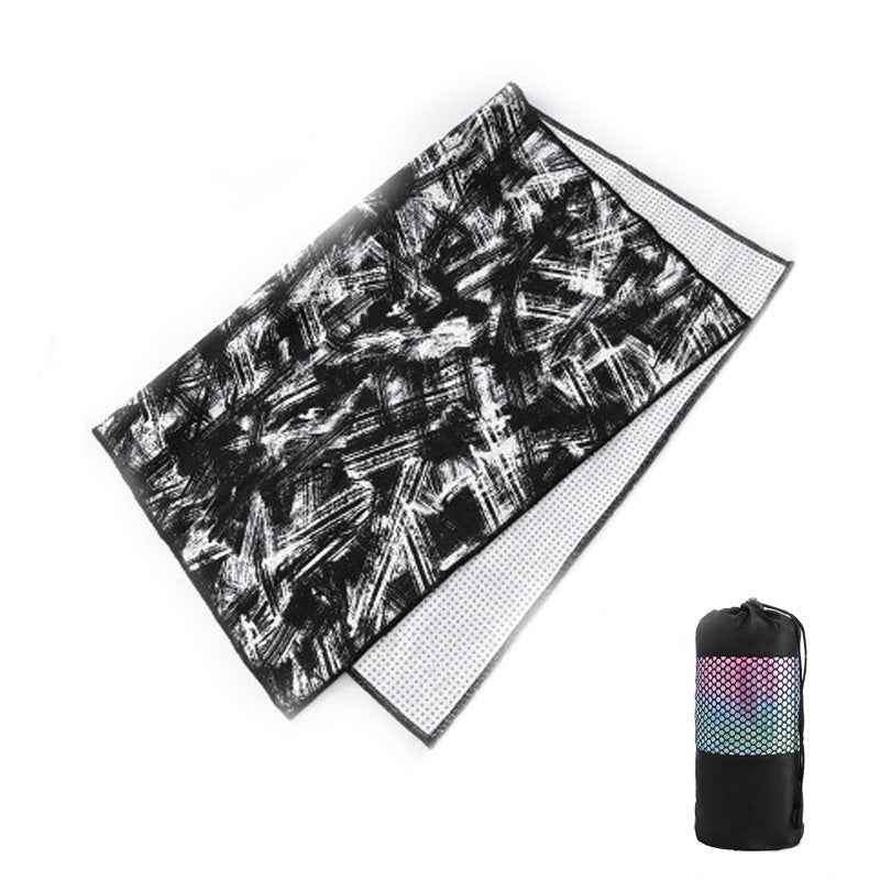 Tie-Dye Yoga Blanket – Wide Yoga Mat Pad Towel & Exercise Drape