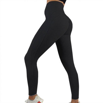 Women’s Summer Breathable Yoga Pants – Hip-Fit Workout & Fitness Leggings