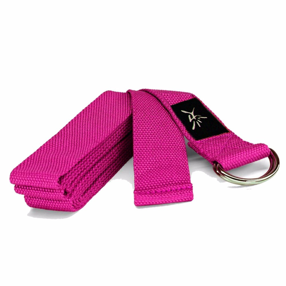 Ecology Yoga Start Kit – EVA Yoga Block & Cotton Stretch Strap Set