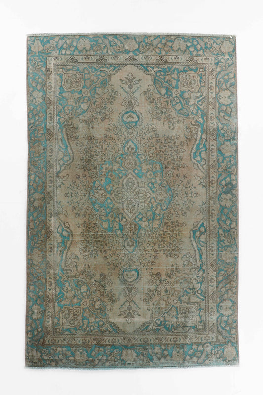 Persian Tabriz Rug | 5' 9" x 9' 1"