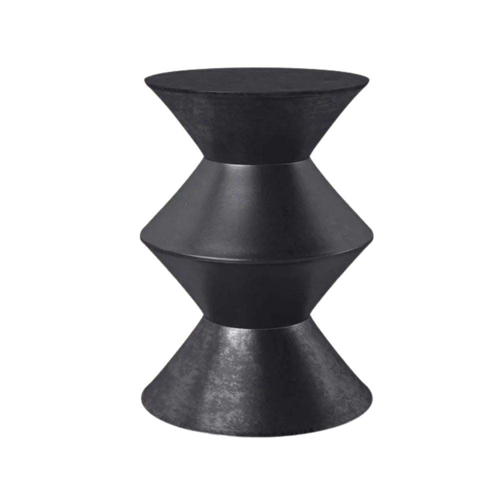 Charlie Beton Terrazzo Mid-Century Beistelltisch