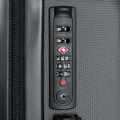 Heart Doodles Suitcase — Valentine Floral Travel Carry-On