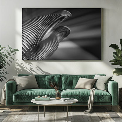 Wandbild Twisted Towers
