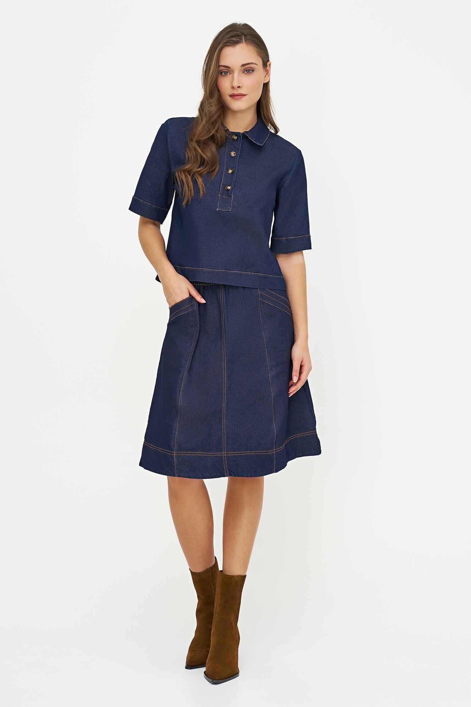 Women's Woven Skirt