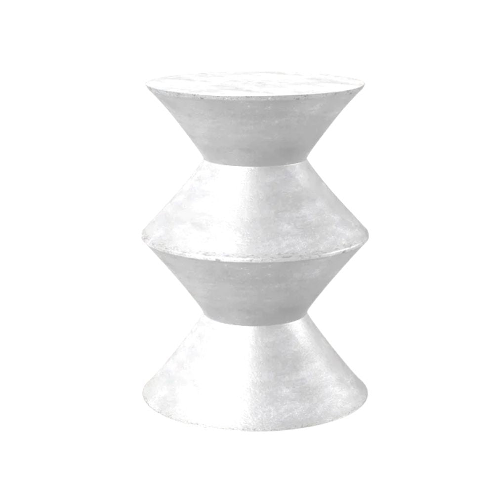 Charlie Beton Terrazzo Mid-Century Beistelltisch