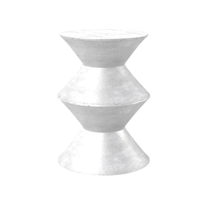 Charlie Beton Terrazzo Mid-Century Beistelltisch