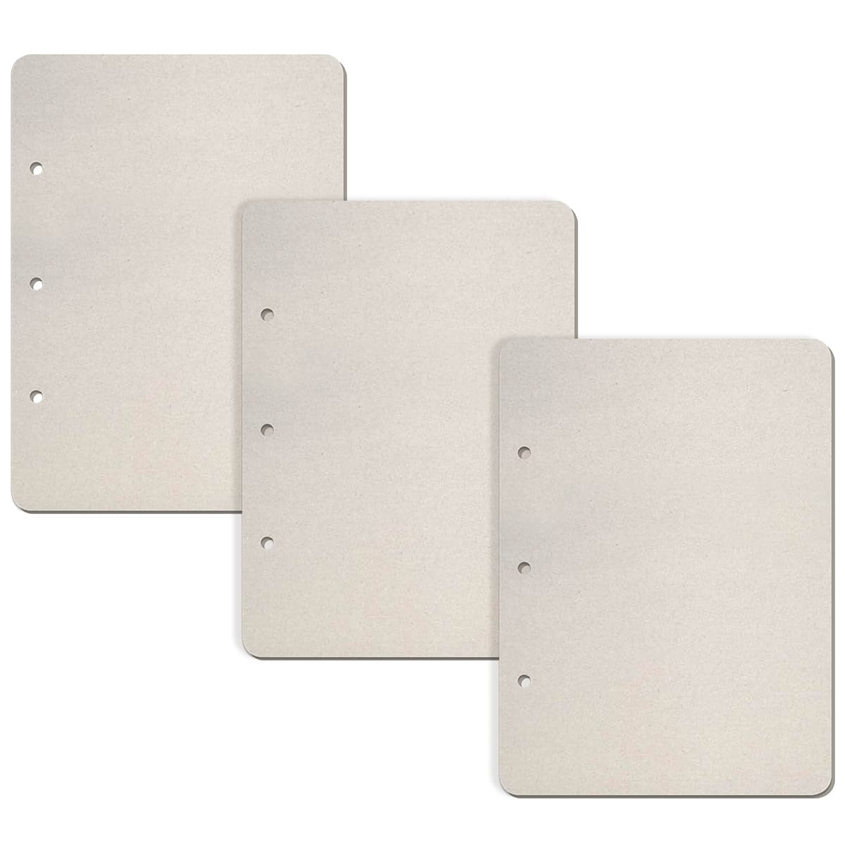 Ciao Bella Set 3 Rectangular Vertical Cardboard Pages