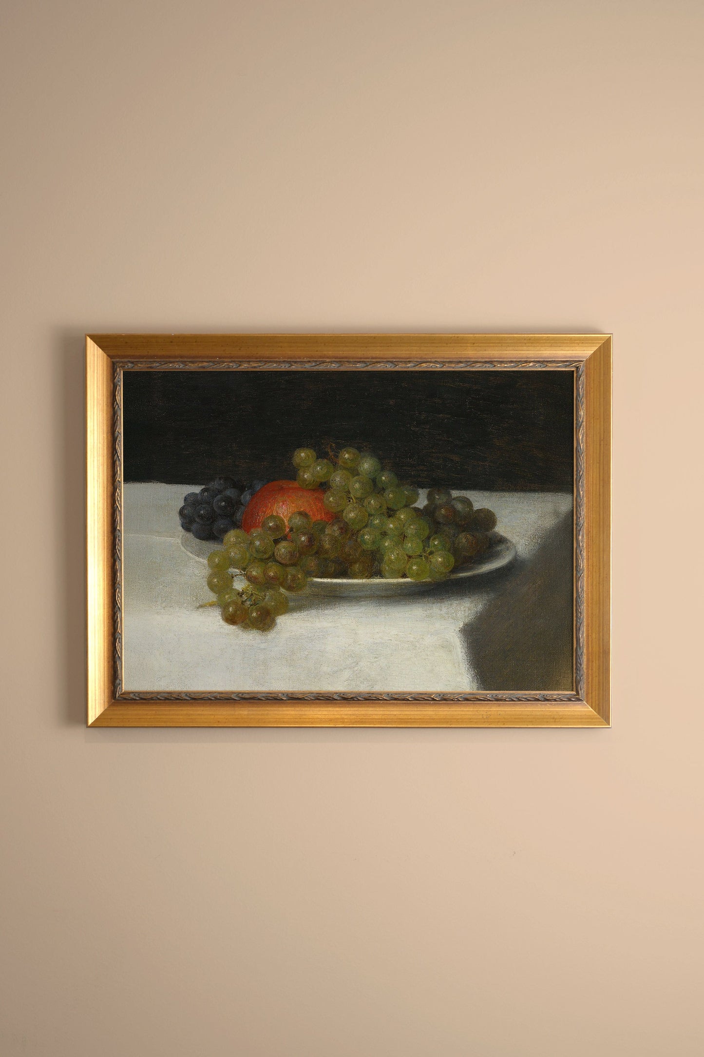 SAVEUR DES COLLINES, CADRE VINTAGE OR