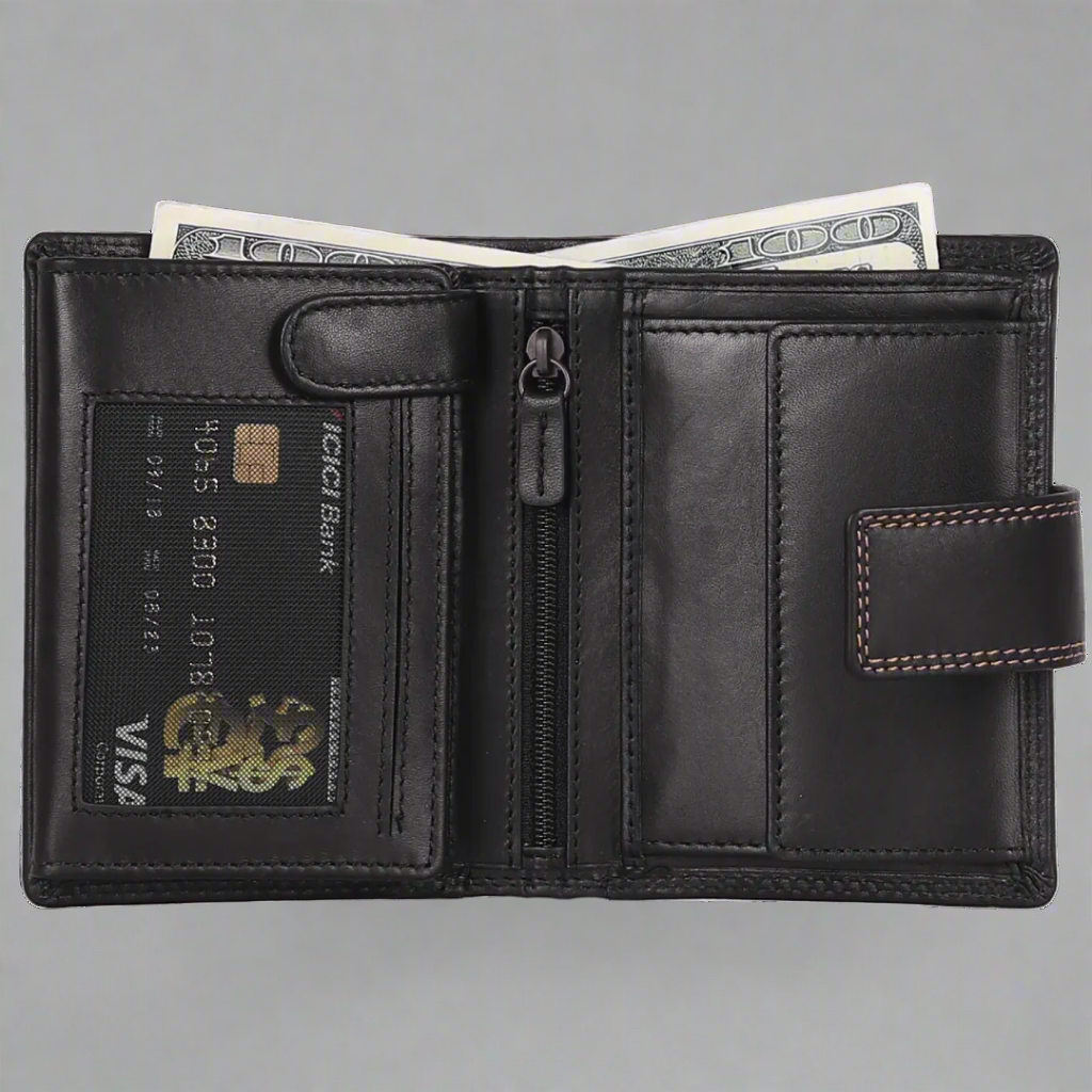 MET Men's Fashion Leather Wallet